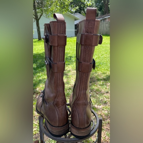 Spirit by Lucchese Boots Women’s US 10 Brown Leather Riding Western Cowboy - Picture 7 of 16